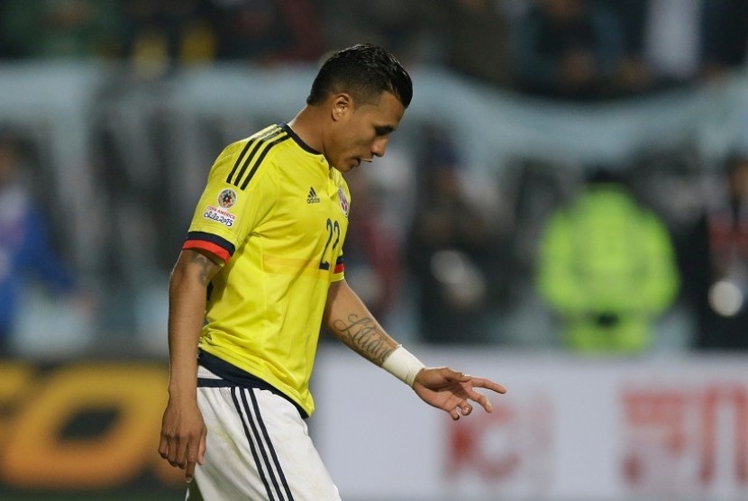 Jeison Murillo saat membela timnas Kolombia