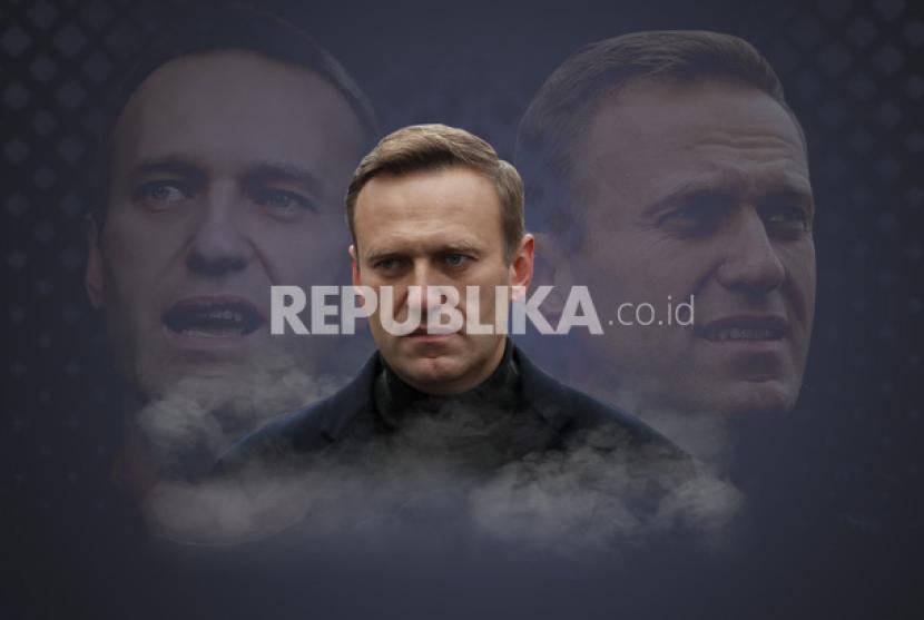 Jejak oposisi Kremlin Alexei Navalny yang diduga diracun.