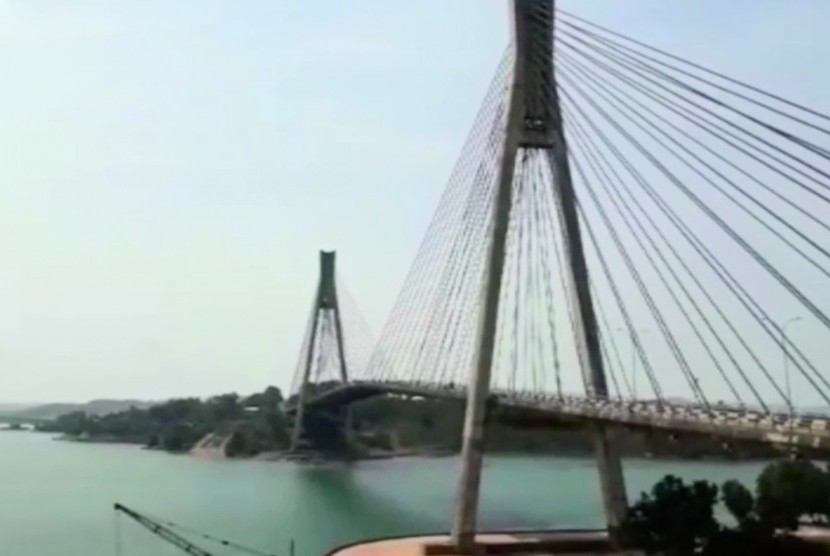 Jembatan Barelang ikon Kota Batam. (ilustrasi)