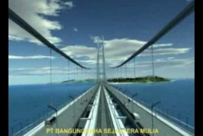Sunda Strait Bridge concept