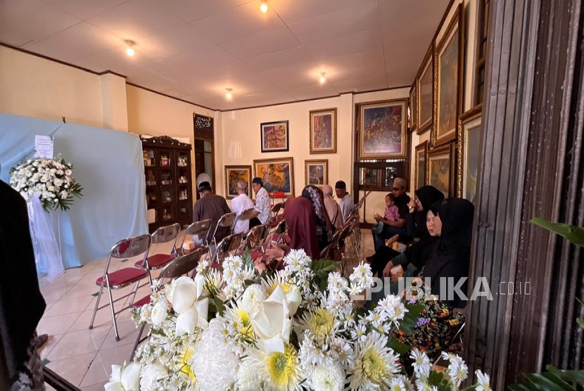 Jenazah Arya Daru Pangayungan (ADP) tiba di rumah duka, Rabu (9/7/2025), sore.