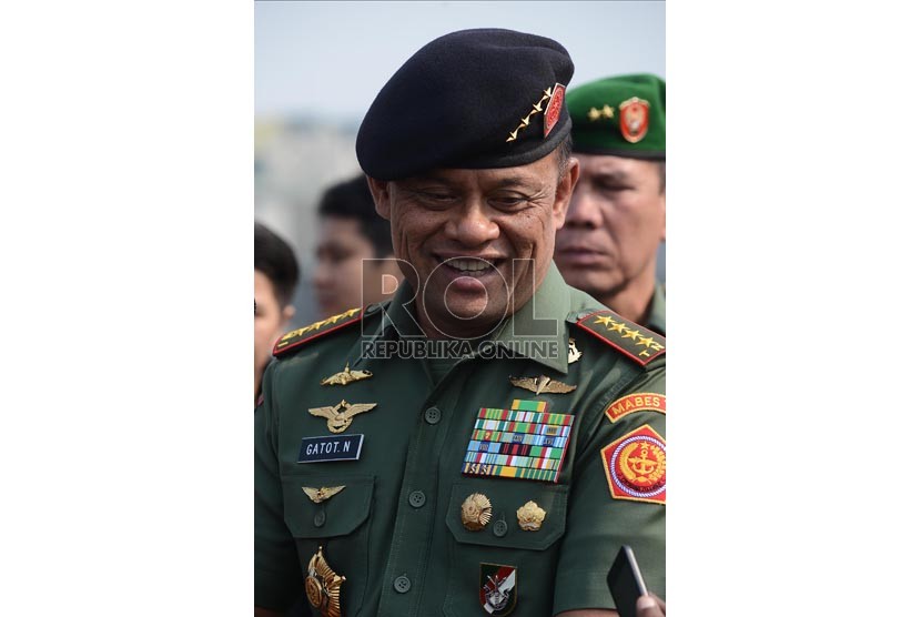 Jenderal Panglima TNI Gatot Nurmantyo. 
