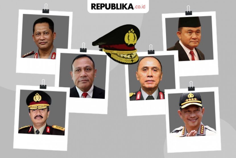 Jenderal polisi di jabatan publik.