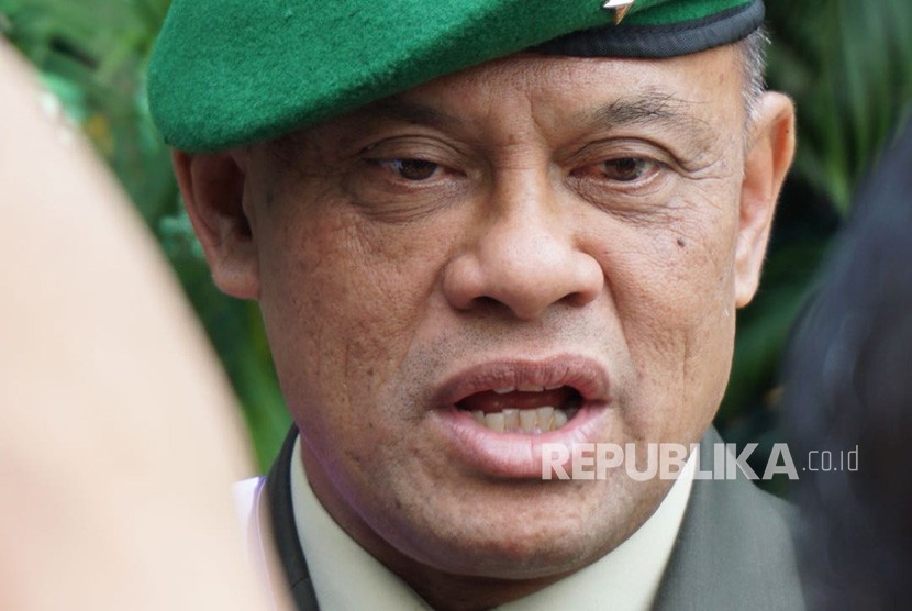 Former TNI commander General Gatot Nurmantyo