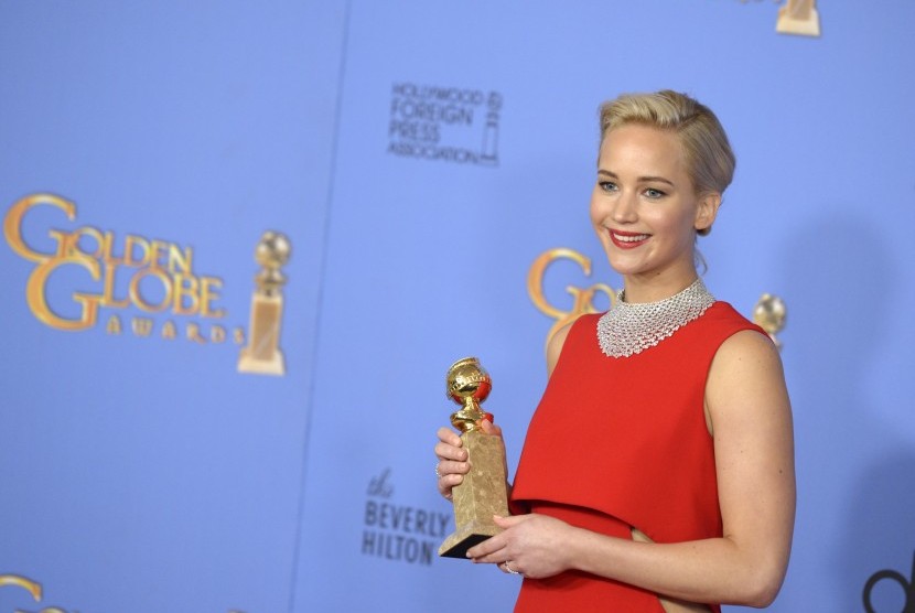 Aktris Jennifer Lawrence. Pemeran Katniss Everdeen dalam Hunger Games itu mengklaim belum ada perempuan yang menjadi pemeran utama film laga sebelum dirinya main di film rilisan 2012 itu.