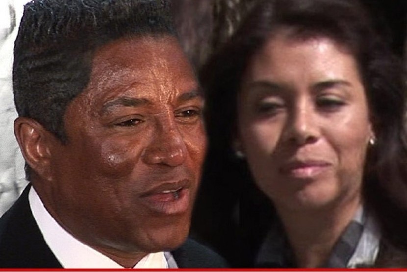 Jermaine Jackson dan mantan istrinya