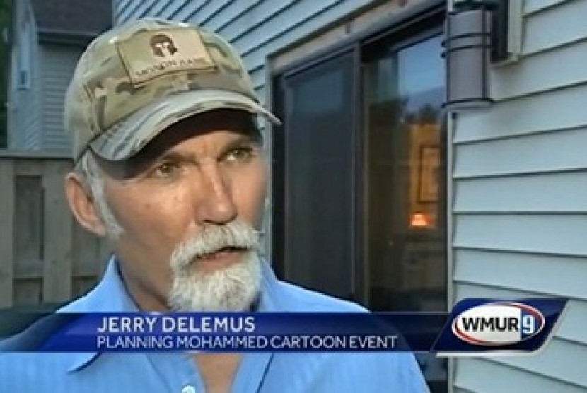 Jerry DeLemus, akan kembali menggelar kontes menggambar nabi Muhammad.
