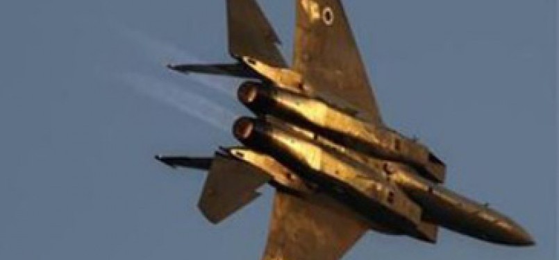 Jet tempur Israel melancarkan serangan udara ke Jalur Gaza 