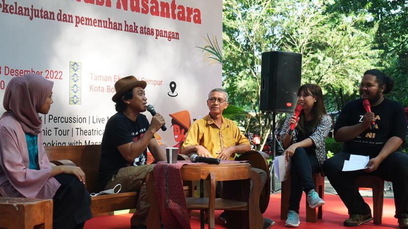 JJ Rizal berbagi cerita tentang sejarah beras di Indonesia
