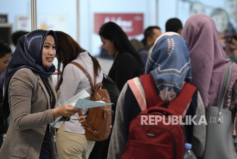 Suasana Job Fair  (ilustrasi)