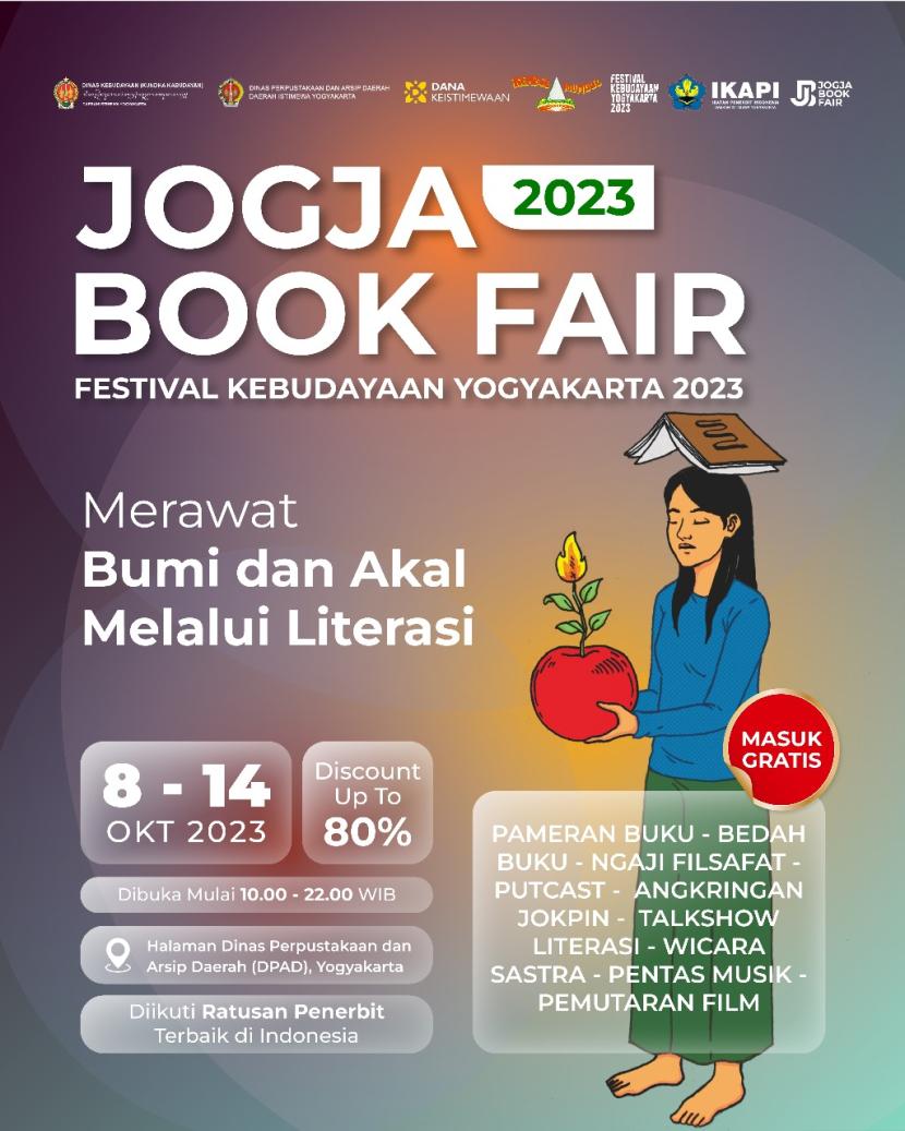 Jogja Book Fair 2023. (ilustrasi)
