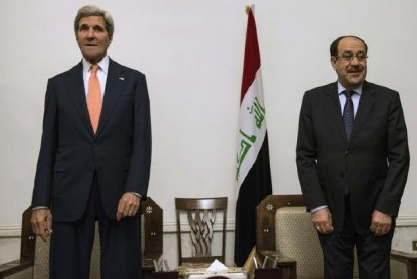 John Kerry dan Nuri al-Maliki