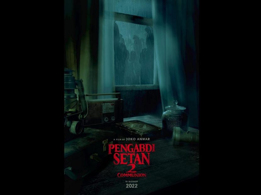 Joko Anwar mengunggah teaser poster film Pengabdi Setan 2.