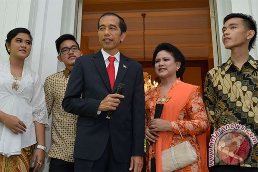 Joko Widodo dan keluarga