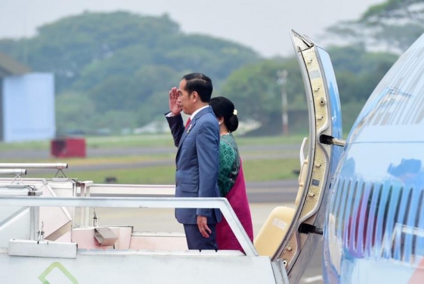 Jokowi Bertolak ke Korea Selatan