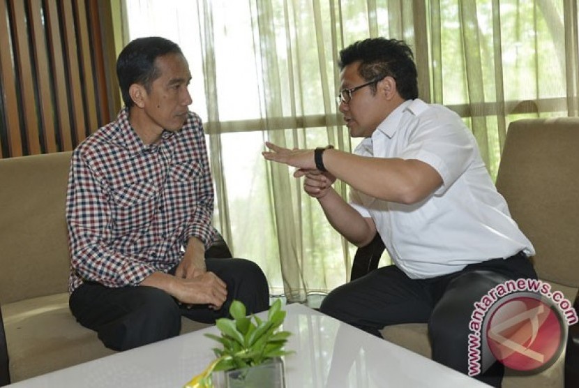 Jokowi dan muhaimin iskandar