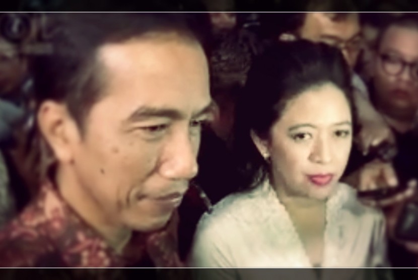 Jokowi dan Puan Maharani