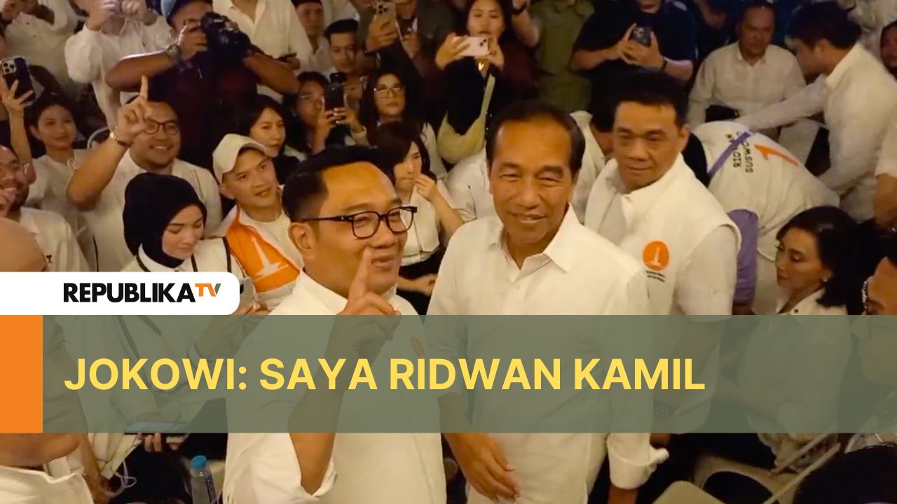 Jokowi dan Ridwan Kamil