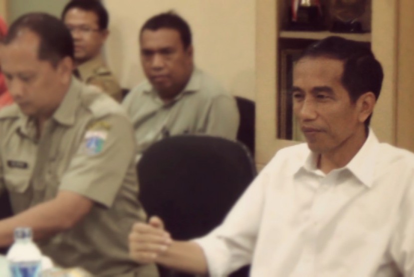 Jokowi di Republika