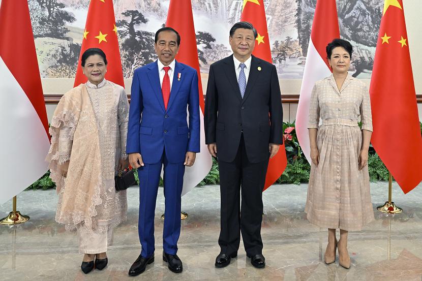 Jokowi enekankan peningkatan sejumlah kerja sama antara Indonesia dan Cina pada pertemuan bilateral bersama Presiden Xi Jinping di Hotel Jinniu, Chengdu, Kamis (27/7/2023).