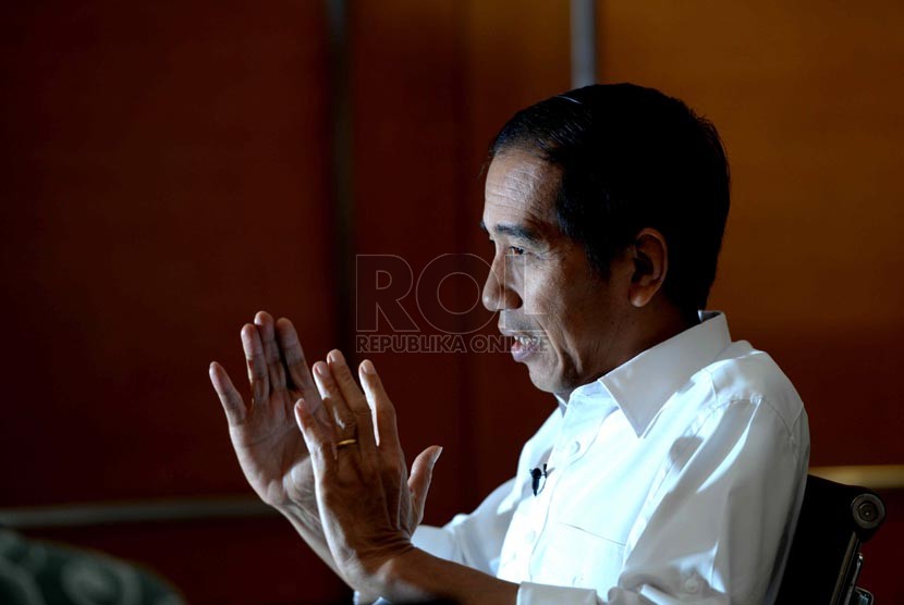 Presiden terpilih Jokowi (Republika/ Wihdan)