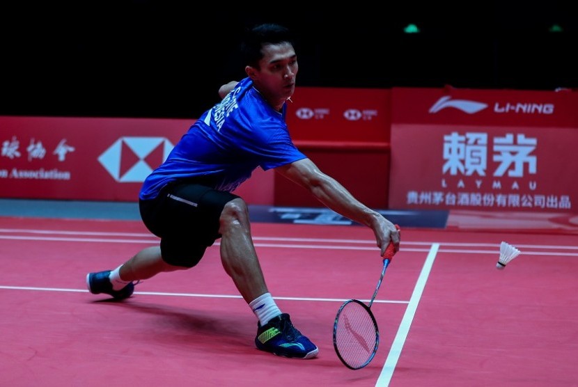 Jonatan Christie. Jojo gagal ke semifinal Indonesia Masters 2020.