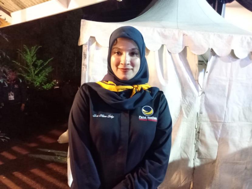 Jora Nilam Judge, anggota Bidang Perempuan dan Anak DPP Partai NasDem.