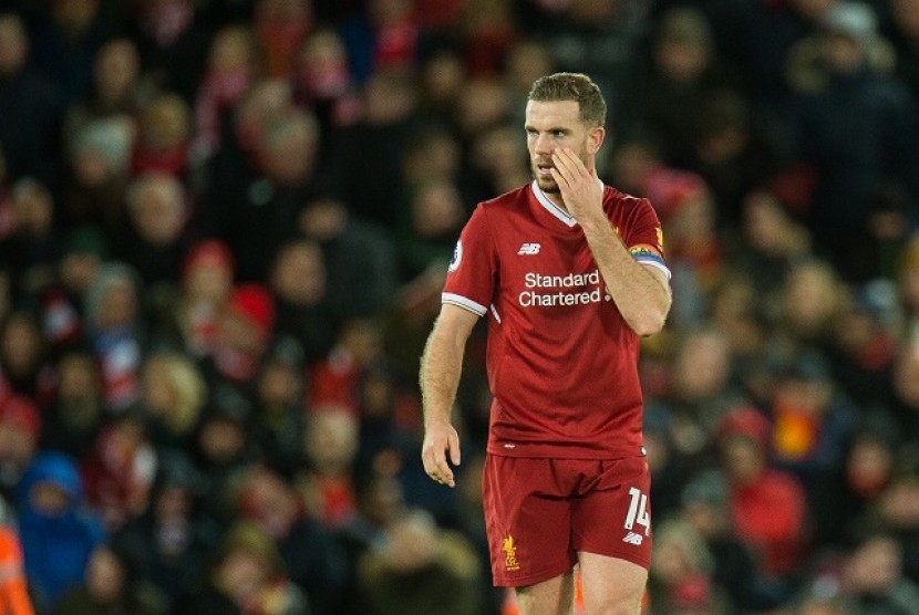 Kapten Liverpool Jordan Henderson.