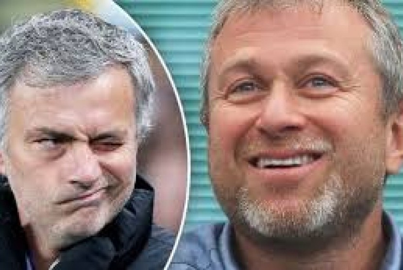 Jose Mourinho dan Roman Abramovich