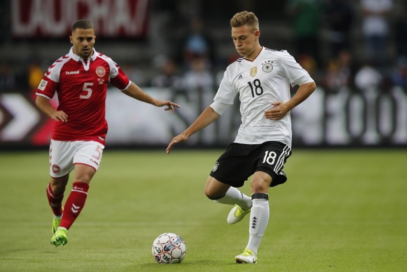 Germany vs denmark. Goal Kimmich.