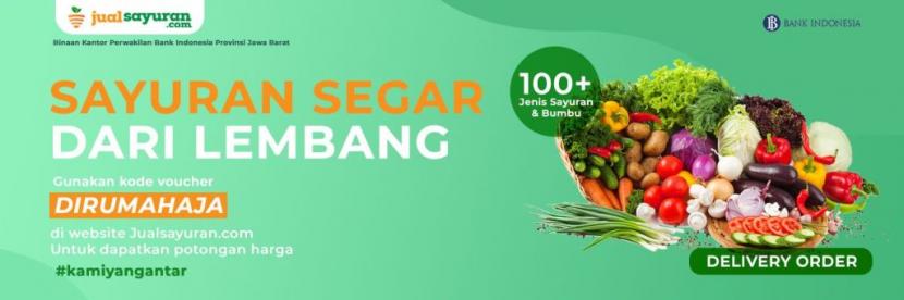 Jualsayuran.com jadi media pemasaran UMKM pangan binaan Bank Indonesia, Gapoktan Lembang Agri.