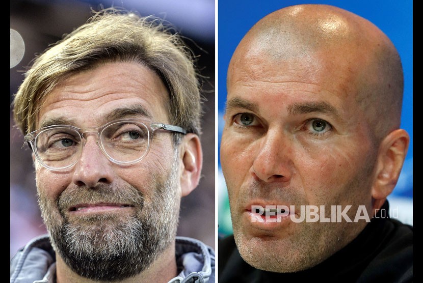 Juergen Klopp dan Zinedine Zidane