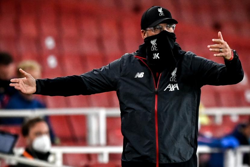 Pelatih Liverpool, Juergen Klopp.