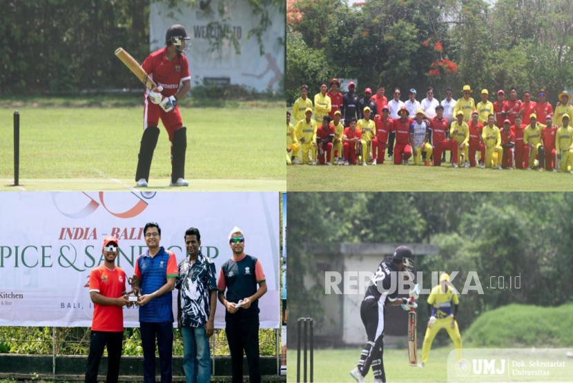 Julang Zulfikar saat pertandingan Bali Bash International di Lapangan Cricket Udayana, Bali (11-19/11/2024). 