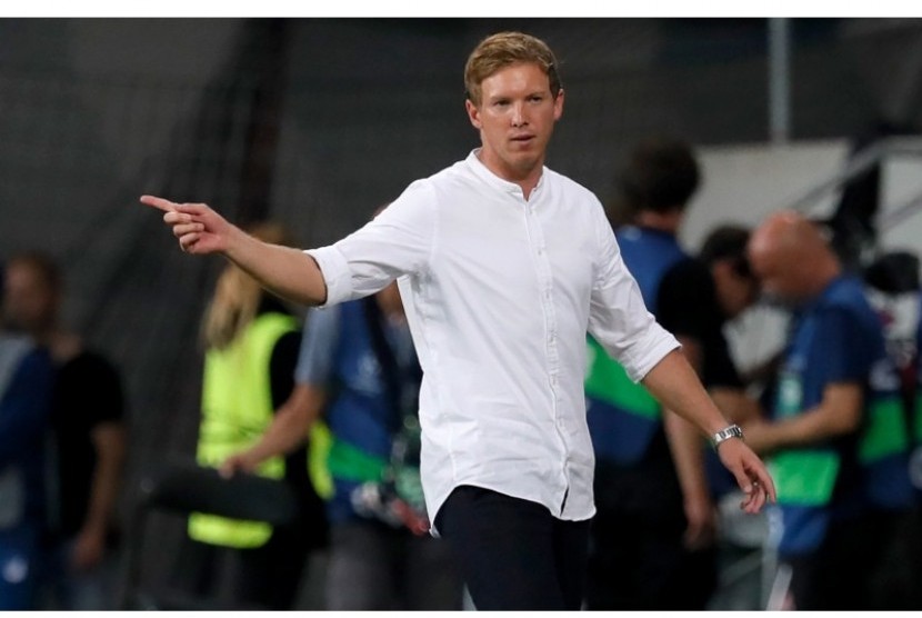 Pelatih Leipzig Julian Nagelsmann (EPA/RONALD WITTEK)