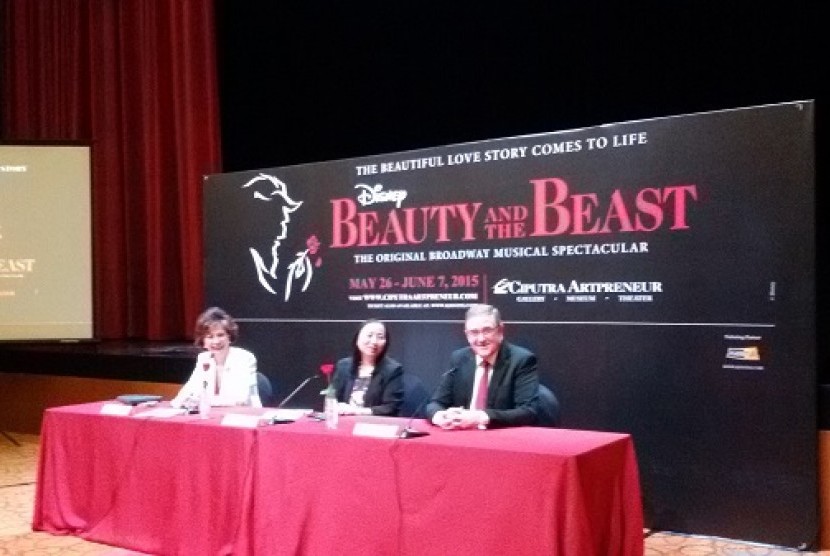 Jumpa pers Drama Musikal 'Beauty and The Beast'