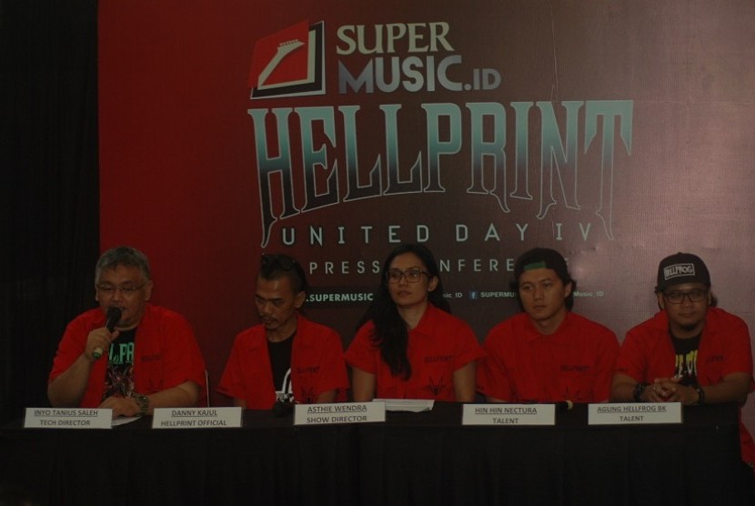 Jumpa pers Hellprint United Day IV