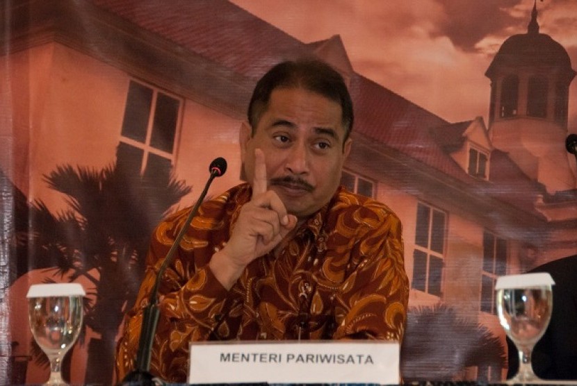 Jumpa pers Jakarta menjadi tuan rumah PATA Travel Mart 2016 di Gedung Sapta Pesona Kementerian Pariwisata RI 