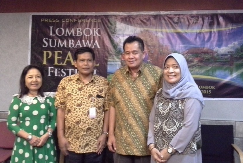 Jumpa pers Lombok Sumbawa Pearl Festival 2015