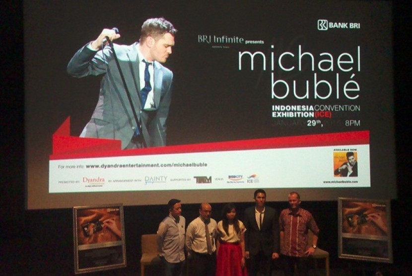 Jumpa pers Michael Buble
