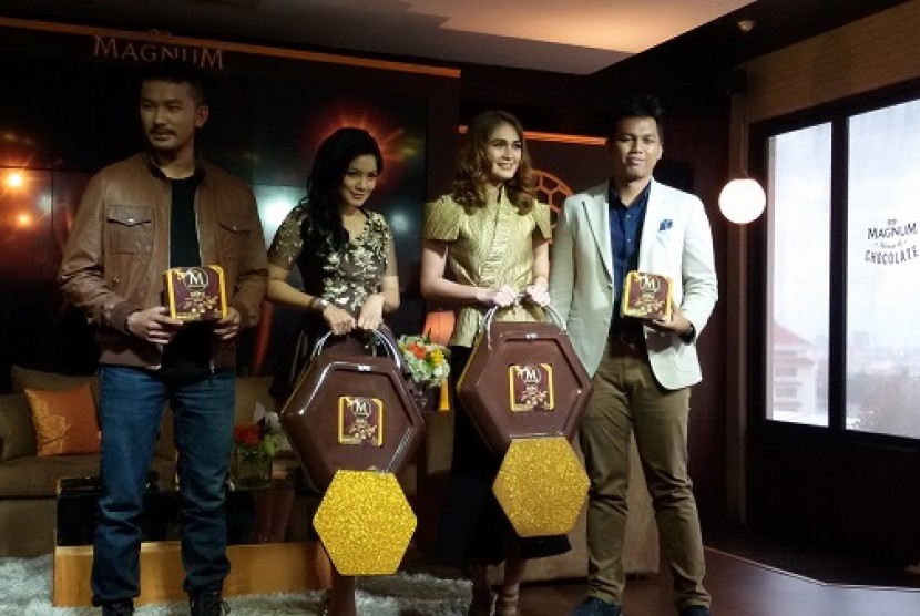 Jumpa pers peluncuran Magnum Mini Honeycomb Crunch