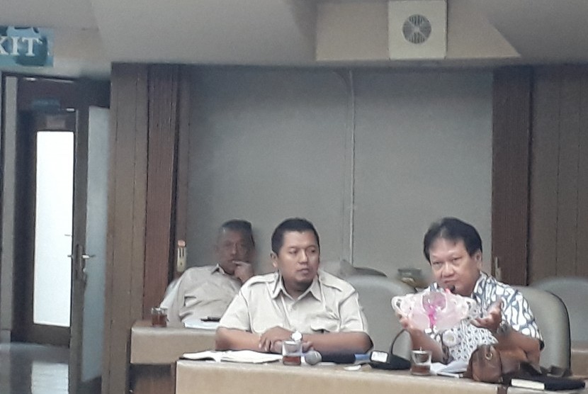 Jumpa pers penanganan kembar siam dempet kepala yang berasal dari Aceh, di Ruang Bulat, RSUP Dr Sardjito.
