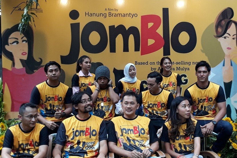 Jumpa pers penggarapan ulang film Jomblo