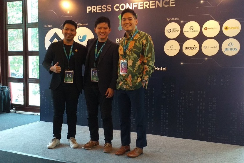 Jumpa pers Tokocrypto di Jakarta, Selasa (19/11).