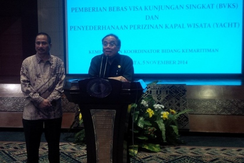 Jumpa pers usai rapat koordinasi Menteri Pariwisata dengan Menteri Koordinator Kemaritiman