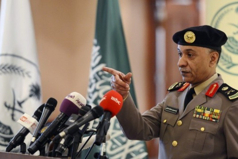 Juru bicara Kementerian Dalam Negeri Saudi Jenderal Mansour al-Turki.