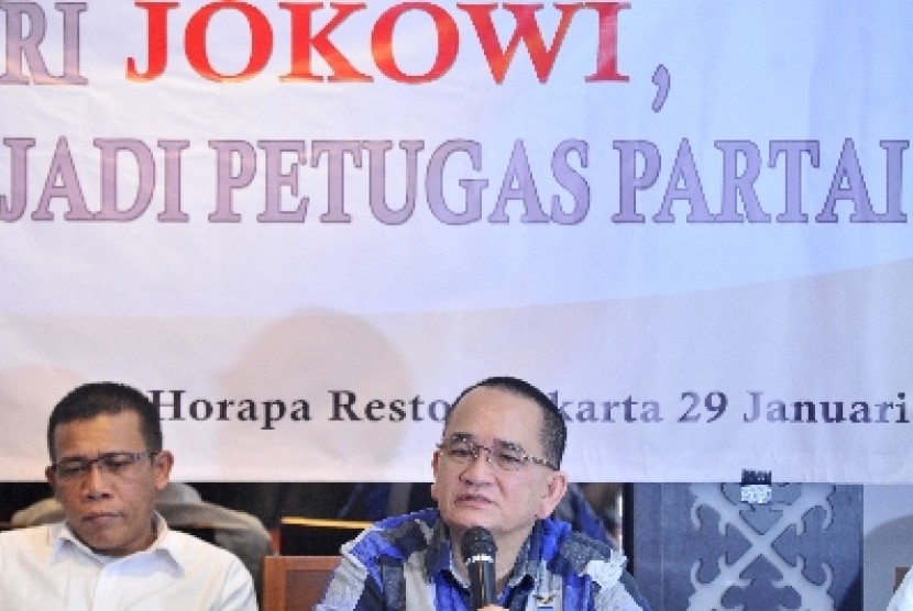 Juru bicara Partai Demokrat Ruhut Sitompul.