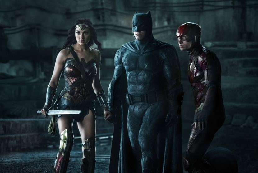 Foto: salah satu adegan dalam film 'Justice League'