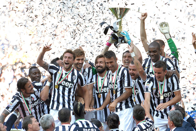 Juventus juara Serie A Italia musim 2013/2014.