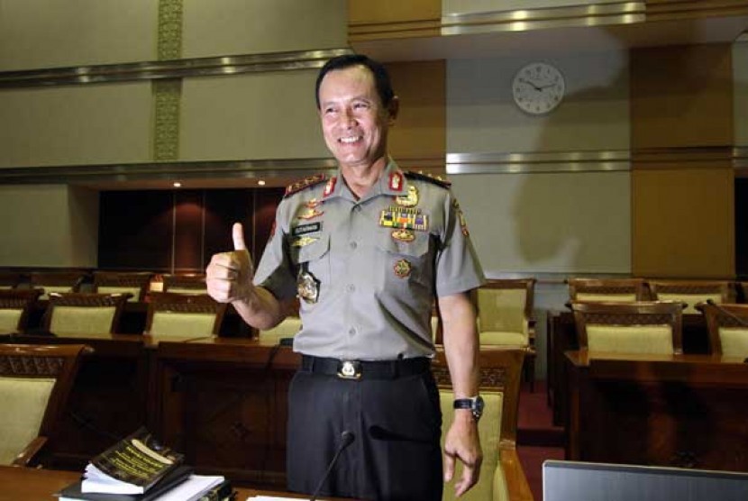 Chief of Police General Sutarman (photo file)